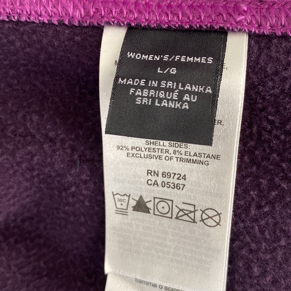 Mountain Hardware woman’s Large full zip fleece - Picture 7 of 10